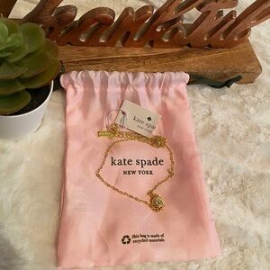 ✨🆕✨Brand New Kate Spade Infinity and Beyond Gold Necklace